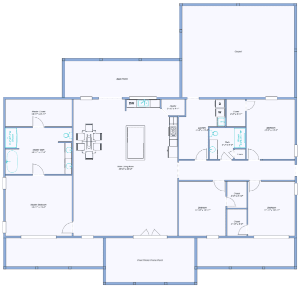 Barndominium Floor Plans